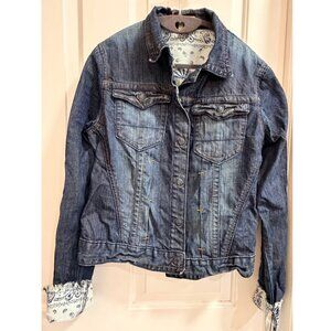 Artful Dodger x 4 Stroke Denim Jacket Women’s L Bandana Lining